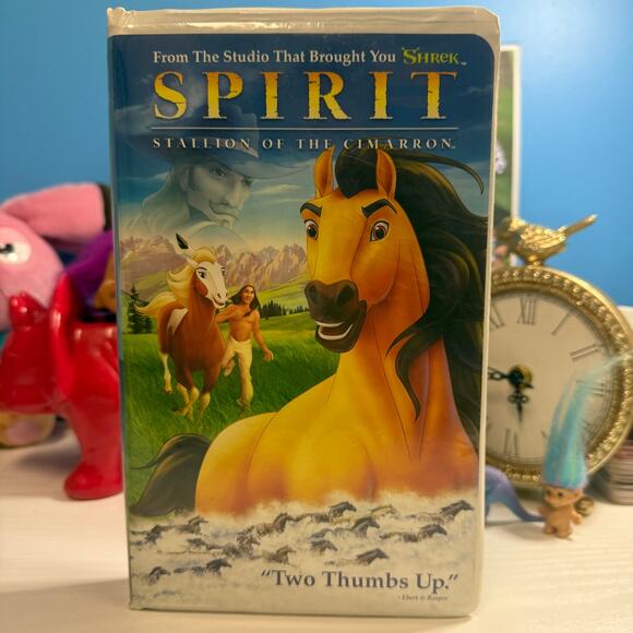 Spirit: Stallion of the Cimarron VHS (2002) Clamshell – Tested & Working - Picture 1 of 3